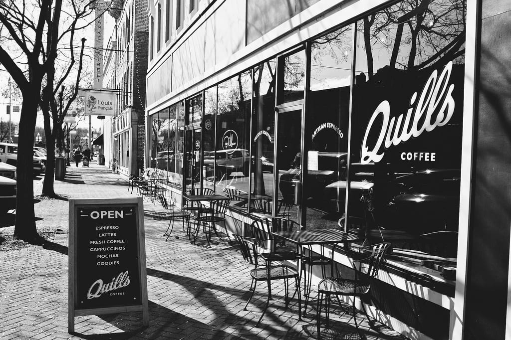 Quills Coffee New Albany Storefront