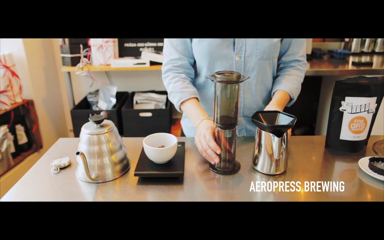 Learn How to Brew an Aeropress with Koppi The Coffee Compass
