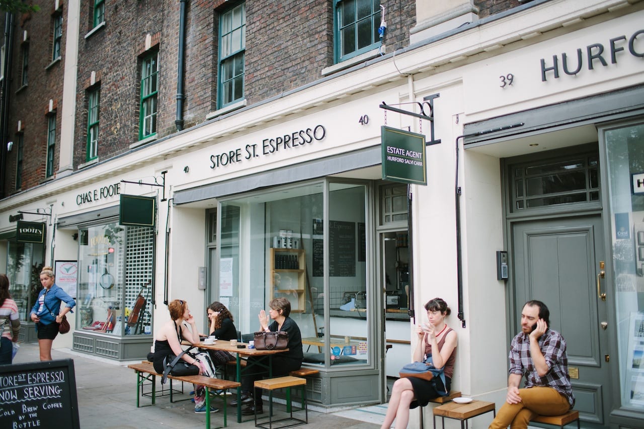  Cafe  Review Store Street  Espresso in London The Coffee 