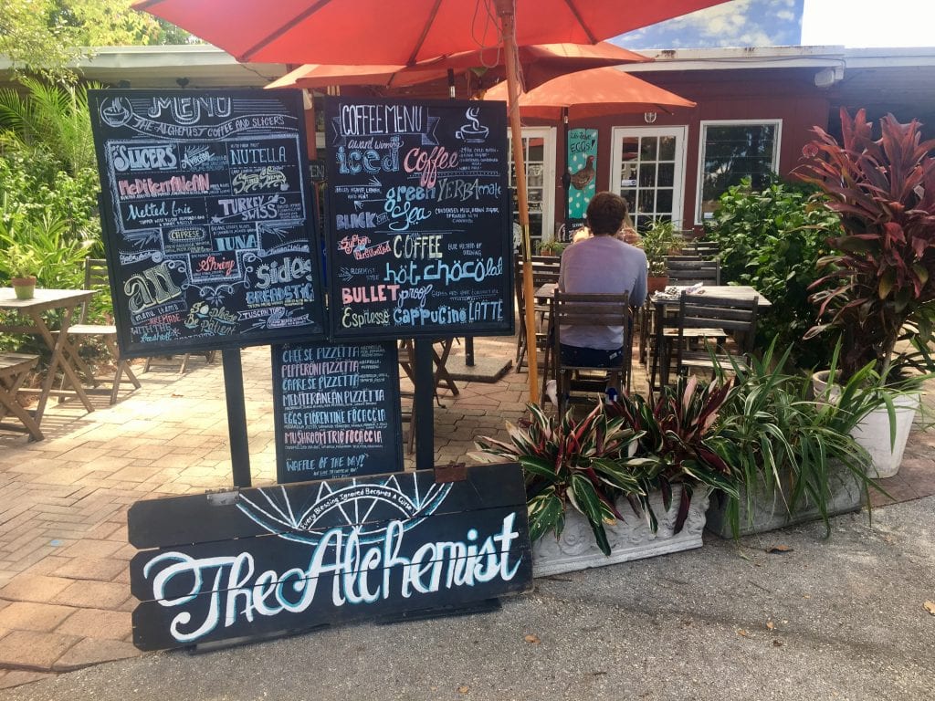 The Alchemist Pours Black Gold in Wilton Manors Florida The Alchemist Pours Black Gold in Wilton Manors Florida