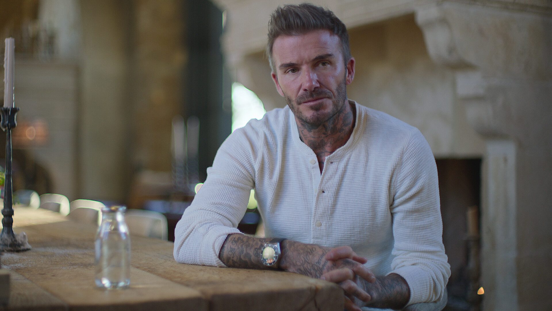David Beckham Makes Coffee With a La Marzocco Linea Mini